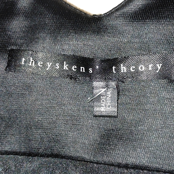 THEYSKENS' THEORY BUTTON FRONT DRACE DRESS 6 - Picture 8 of 11
